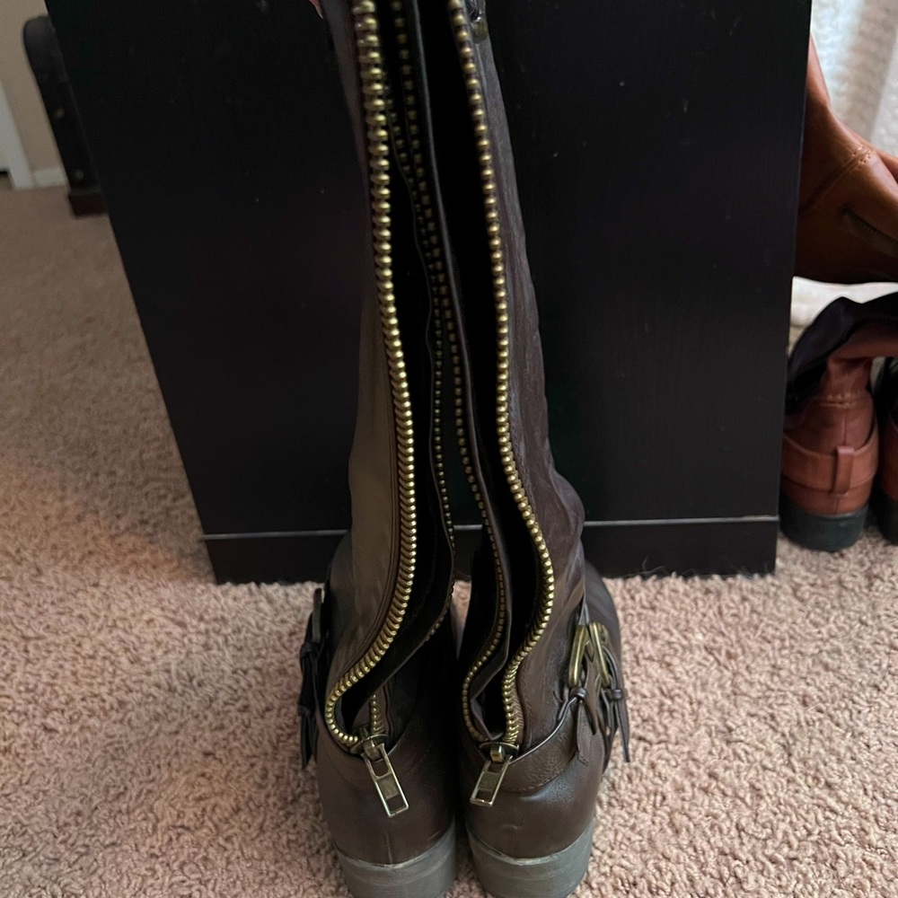 Knee high boots